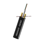 External Flat Non Metallic Fiber Optic Cable Single Mode GYFXTBY 1-24 Cores