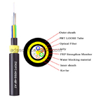 Uni - Tube ADSS Optical Cable , Standard Aerial Cable High Tensile 2-288 Core
