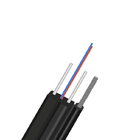 Bow Type FTTH Drop Cable G657A1 / 2 Fibers Self Supporting Fiber Optic Cable