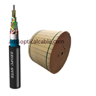 12 24 48 Core Duct Fiber Optic Cable ,  Light GYTS Steel Wire Armoured Cable