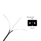 LSZH Sheath FTTH Drop Cable , 1 Core Fiber Optic Ethernet Cable GJXH G657A1
