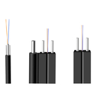 Single Mode FTTH Fiber Optic Drop Cable G.657 Indoor Outdoor 2 Core Custom Length