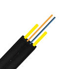 Ftth Outdoor 2 Core G657a Fiber Optic Drop Cable 2.0*3.4 Mm Diameter With Lszh Jacket