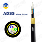 All Dielectric Self Supporting Aerial Fiber Cable Double Jacket FRP