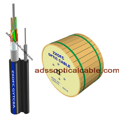 Outside 24 48 Core Figure 8 Fiber Optic Cable Central Loose Tube G657 G652