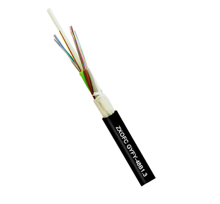 Non Metallic Anti Rodent Fiber Optic Cable , Glass Yarn Non Armored Cable
