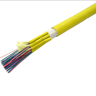 Distribution 24 Pair Fiber Optic Cable Singlemode G652D FRP Strength Member