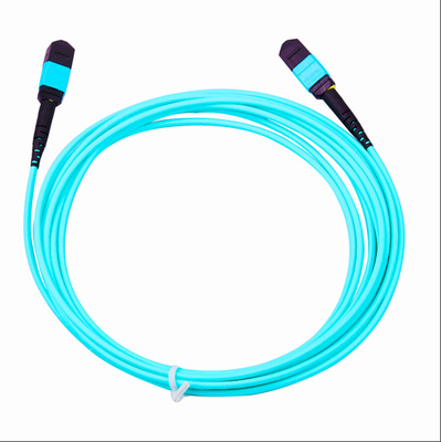 3.0mm Fiber Optic Cable Accessories , 5M Length MPO MTP Optical Patch Cord
