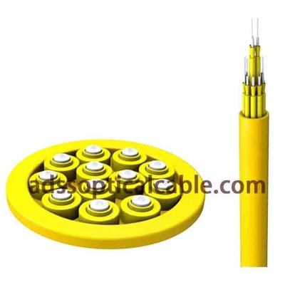 Tight Wrapped Fiber Optic Cable Accessories OFNR OFNP Combined PVC Jacket Cable