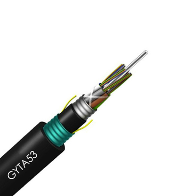 GYTA53 Armoured 24core Anti Rodent Optical Cable HDPE